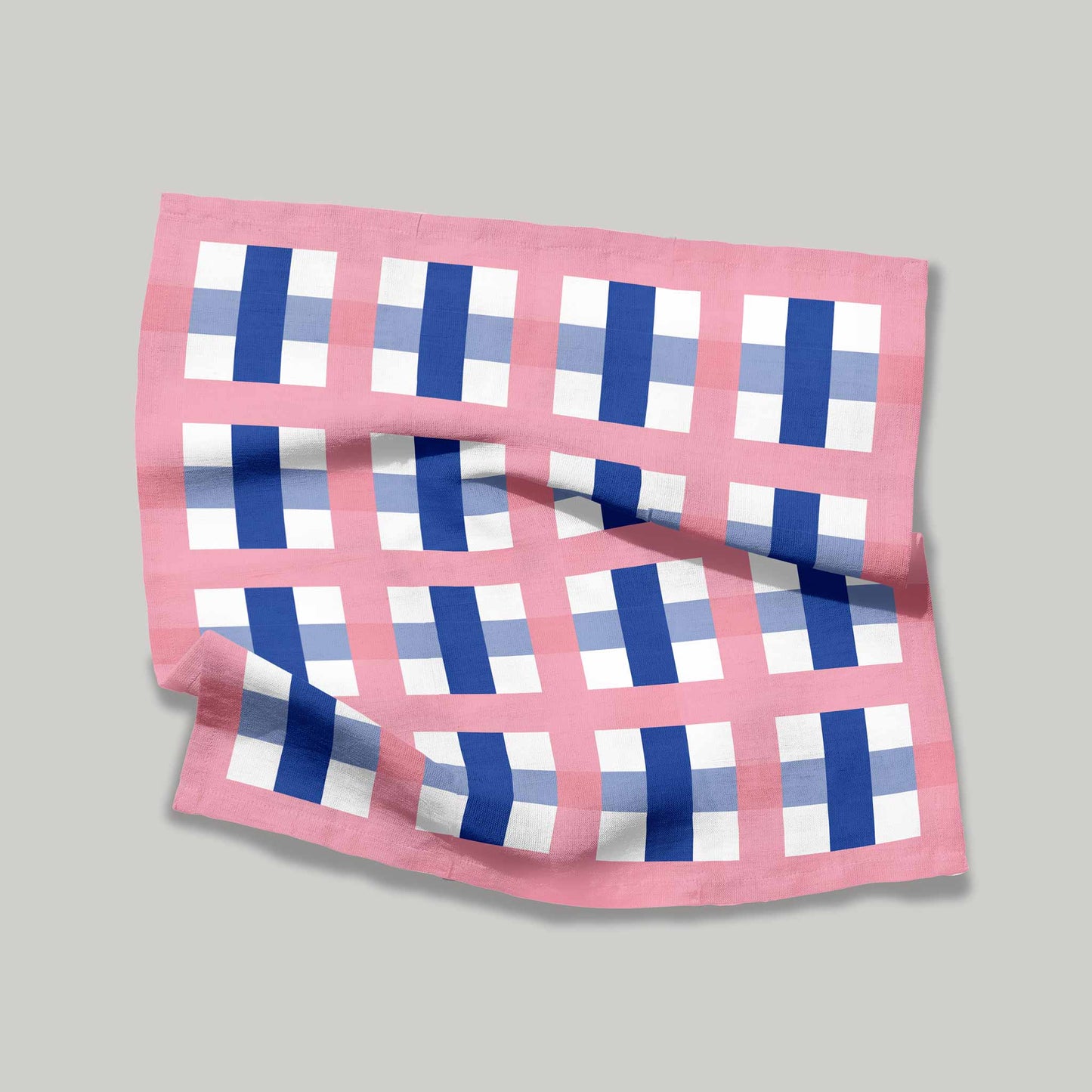 Pink & Blue Checks | Napkins