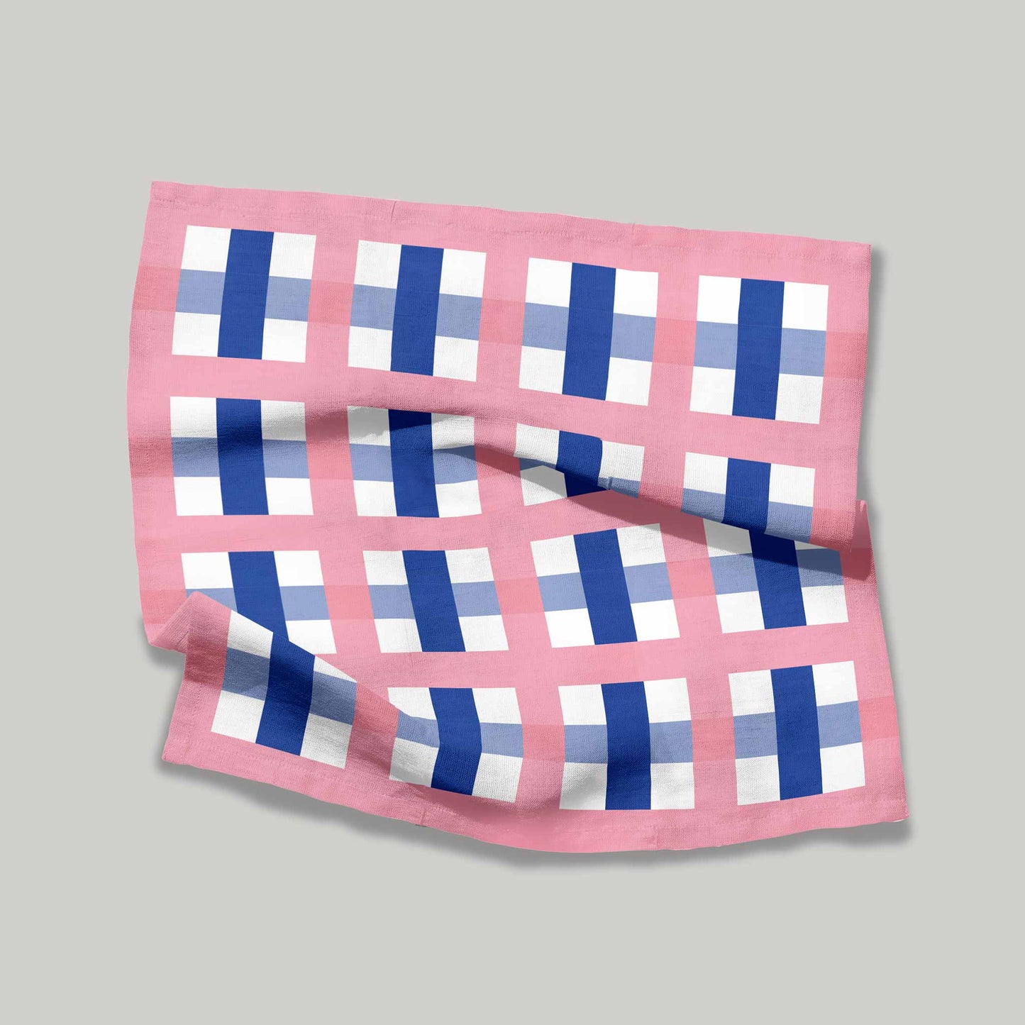 Pink & Blue Checks | Napkins