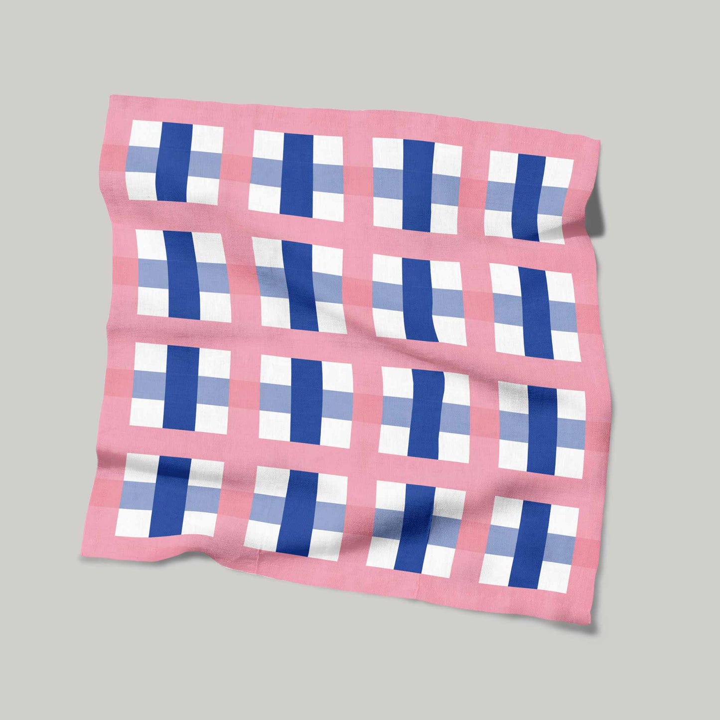 Pink & Blue Checks | Napkins