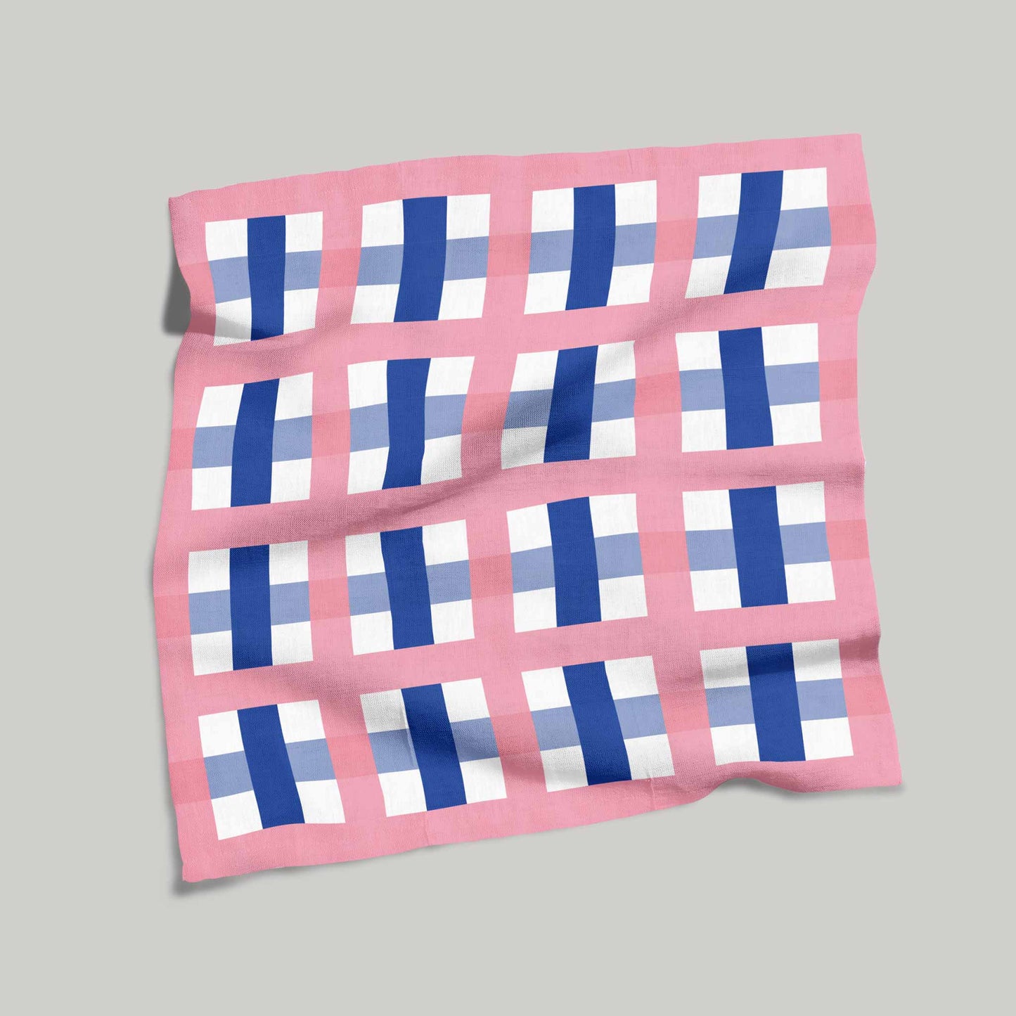 Pink & Blue Checks | Napkins