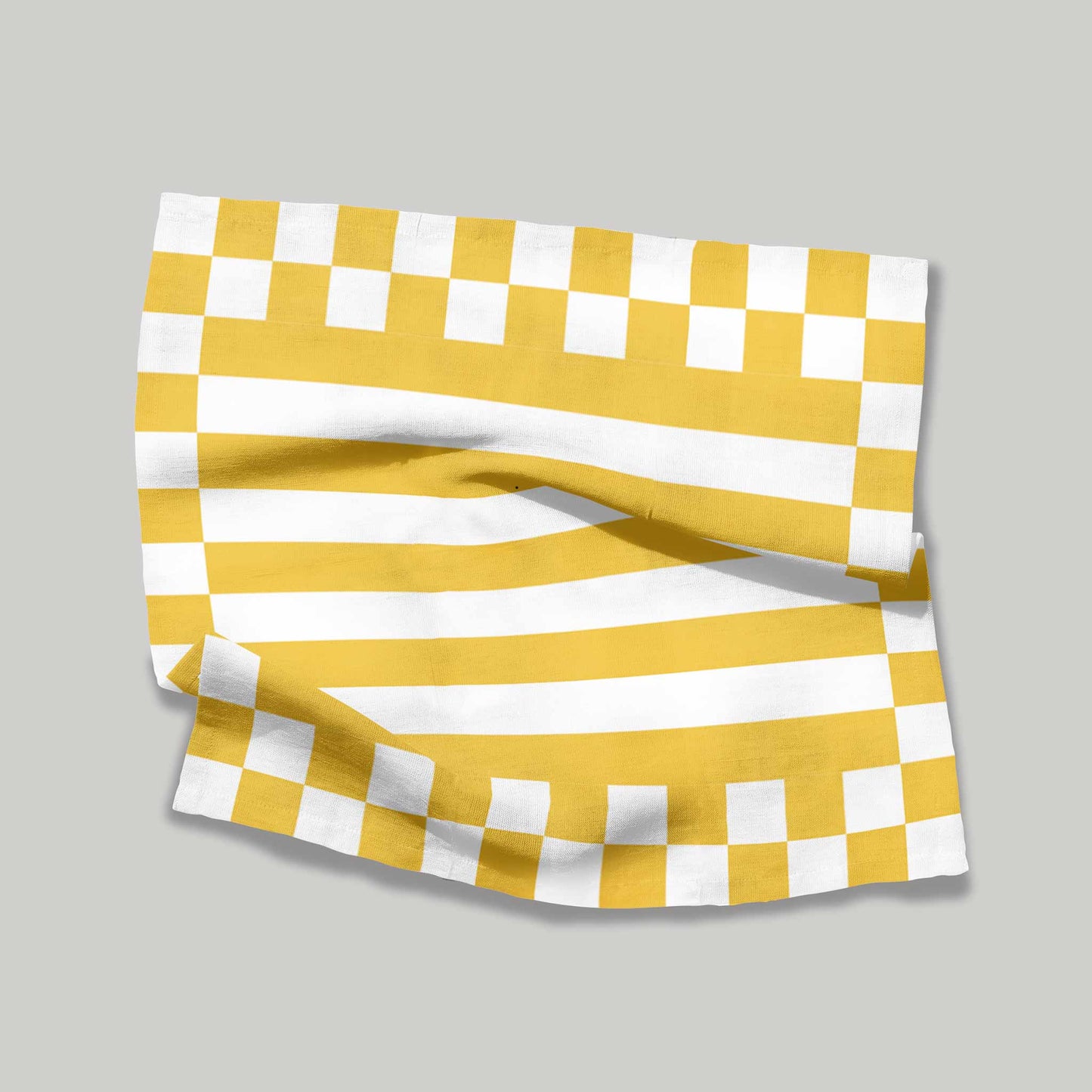 Yellow and White Stripes | Napkins