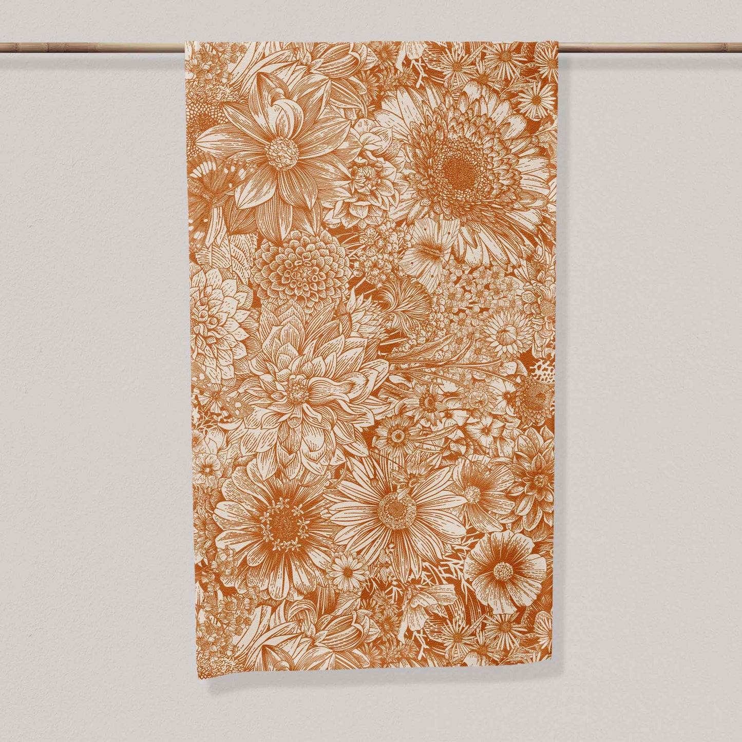 Brown Blome | Table Runner