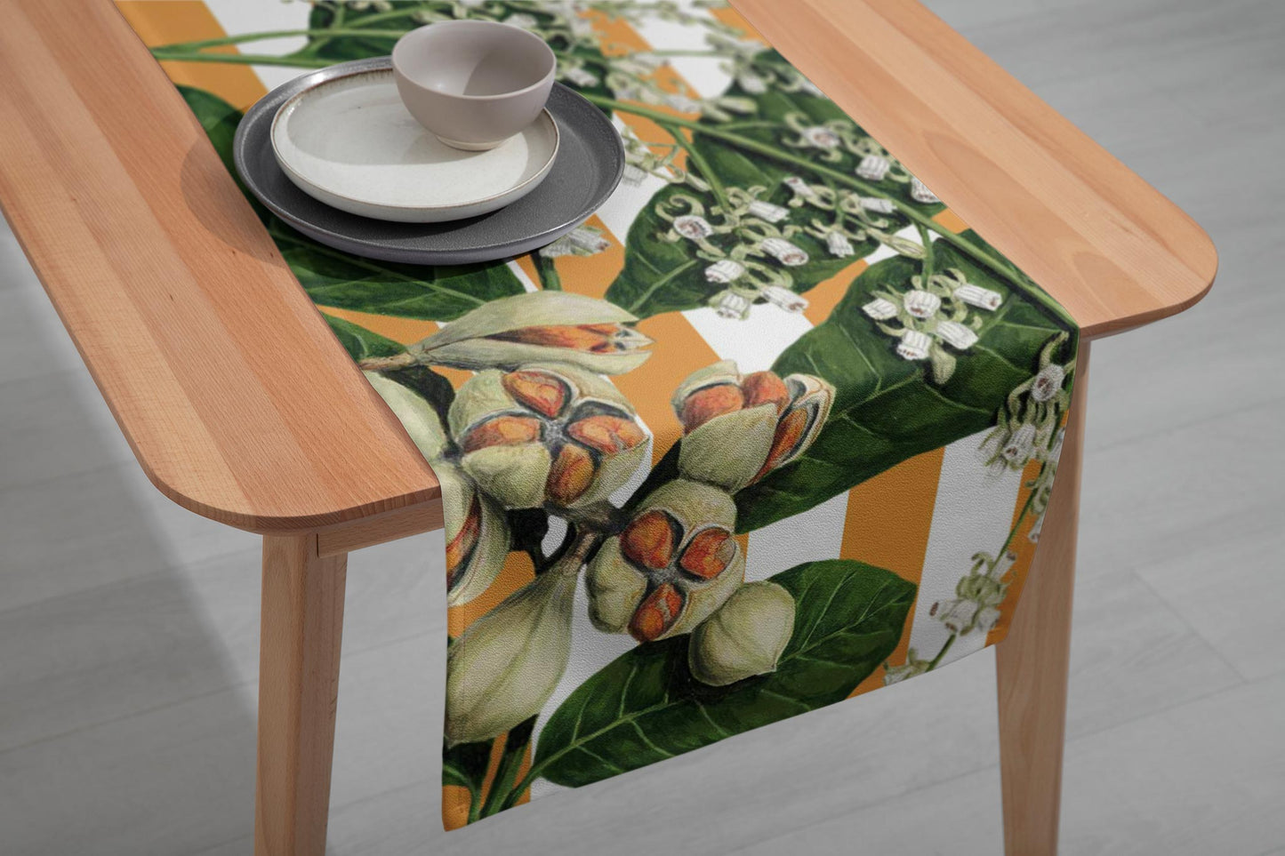 Mustard Stripe | Table Runner